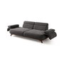 Atelier Del Sofa Bonjo Walnut - Anthracite Sofá de 3 Plazas